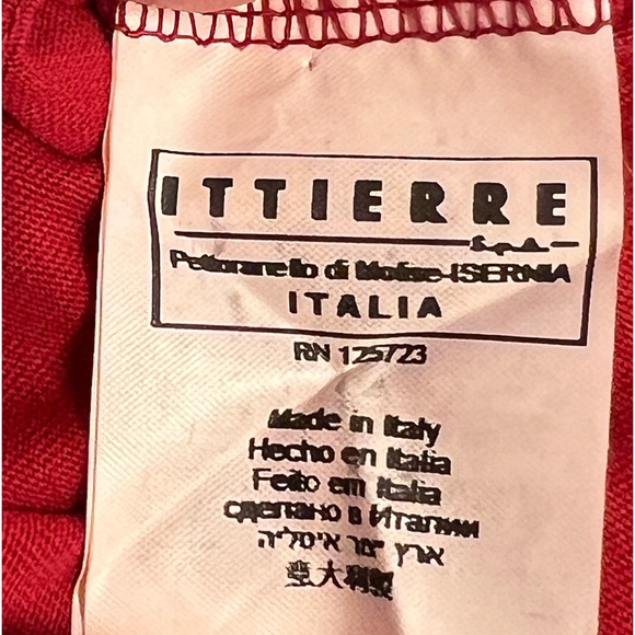 JUST CAVALLI LOVE ME T-SHIRT IN DARK RED - Picture 8 of 9